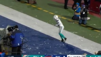 Bills Fans Are Throwing Snowballs At Dolphins Players During Game