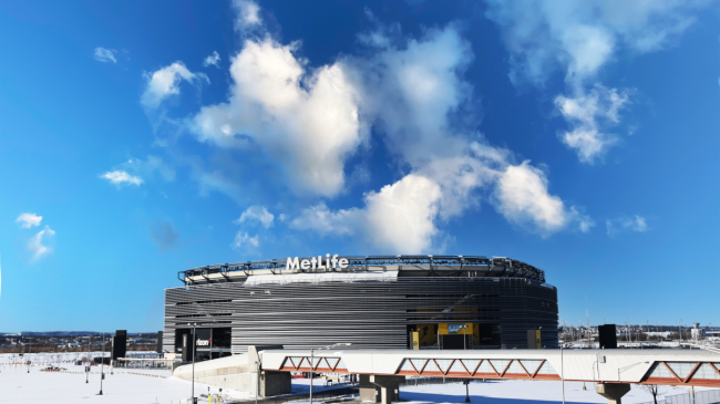 A view of MetLife Stadium.