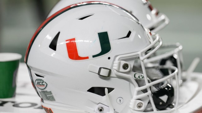 Miami football helmet