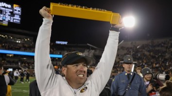 Missouri Coach Eli Drinkwitz Ruthlessly Trolls Rival Kansas After Refusing To Play Them In A Bowl Game