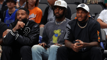 OBJ Seen At NBA Game With Micah Parsons, Trevon Diggs As His Free Agency Tour Continues