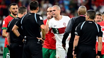 Portugal Star Blames Referee For Loss To Morocco
