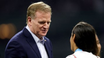 Fans Were Shocked To Find Out Why Roger Goodell Was At Deion Sanders’ Final Game With Jackson State