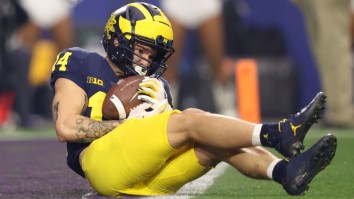 College Football Fans Blame Controversial Calls For Michigan’s College Football Playoff Semifinal Loss To TCU