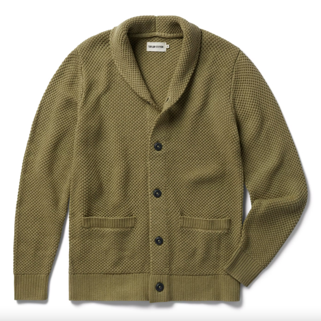 Taylor Stitch Crawford Cardigan Sweater on sale at Huckberry