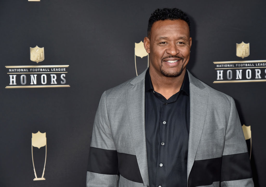 Willie McGinest on the red carpet