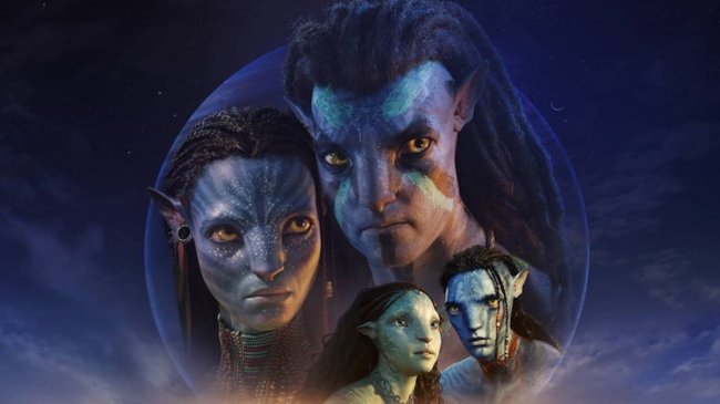 the sully family in a poster for avatar 2