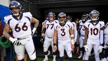 Broncos Players Get Into Sideline Scuffle During Horrendous Christmas Day Loss