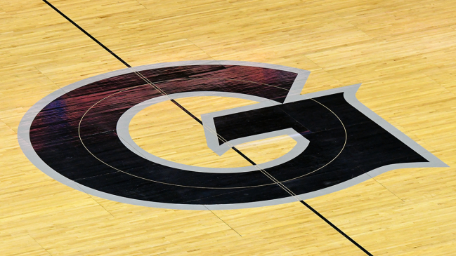 Georgetown Hoyas basketball logo court