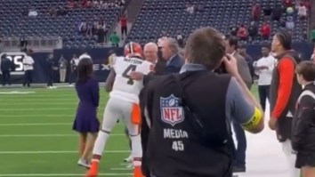 Wife Of Texans Owner Appears To Turn Her Back At Deshaun Watson During Pregame Handshakes