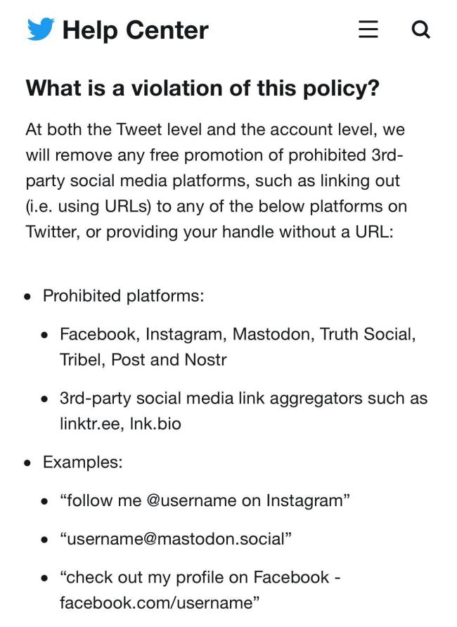 new rules on twitter