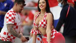 Miss Croatia Goes Viral After Qatari Men Caught Creeping On Her During World Cup