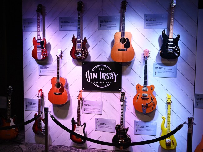 Jim Irsay's Guitar Collection