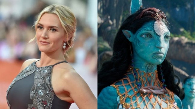 kate winslet and her character ronal in avatar
