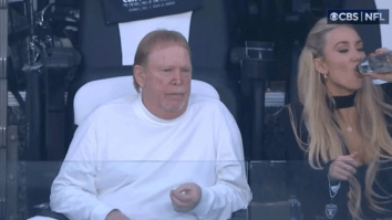 Mystery Blonde Who Went Viral Sitting By Raiders’ Owner Mark Davis Has Been Identified