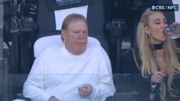 Mysterious Blonde Girl Sitting With Raiders Owner Mark Davis Goes Viral