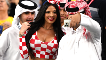 Miss Croatia Ivana Knoll Is Back At The World Cup Wearing Another Lawbreaking Outfit