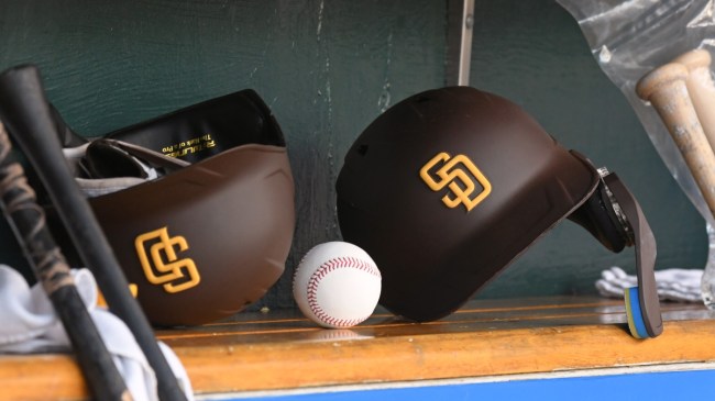 Padres MLB helmets