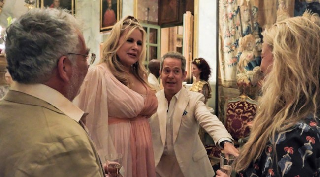 jennifer coolidge as tanya in season two of hbo's the white lotus