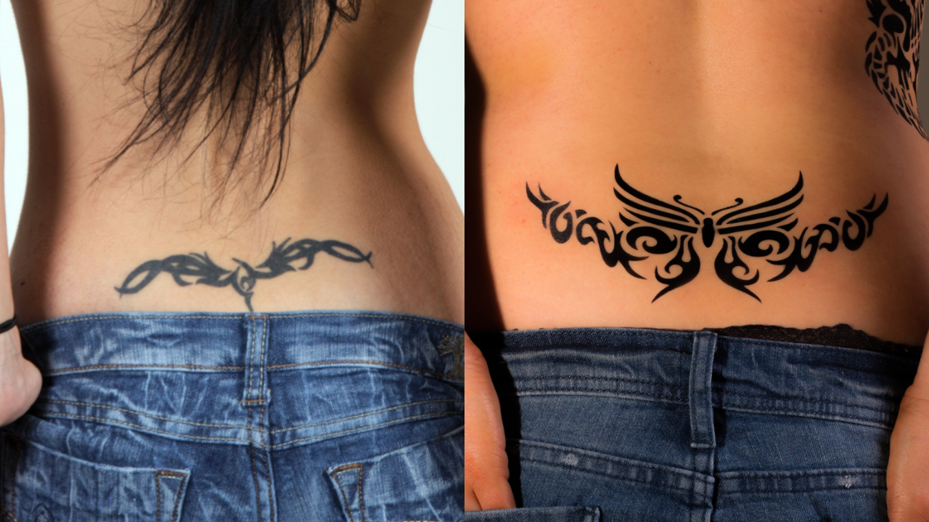 Cybergilsim Butterfly Tramp Stamp Tattoo – Weronika.inkss