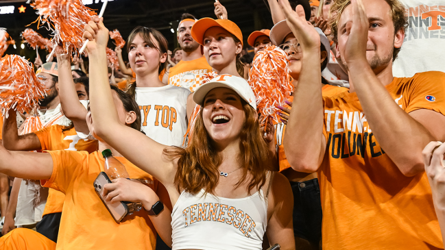 University of Tennessee football fans