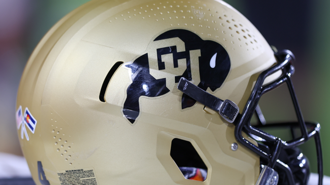 University of Colorado Buffaloes football helmet