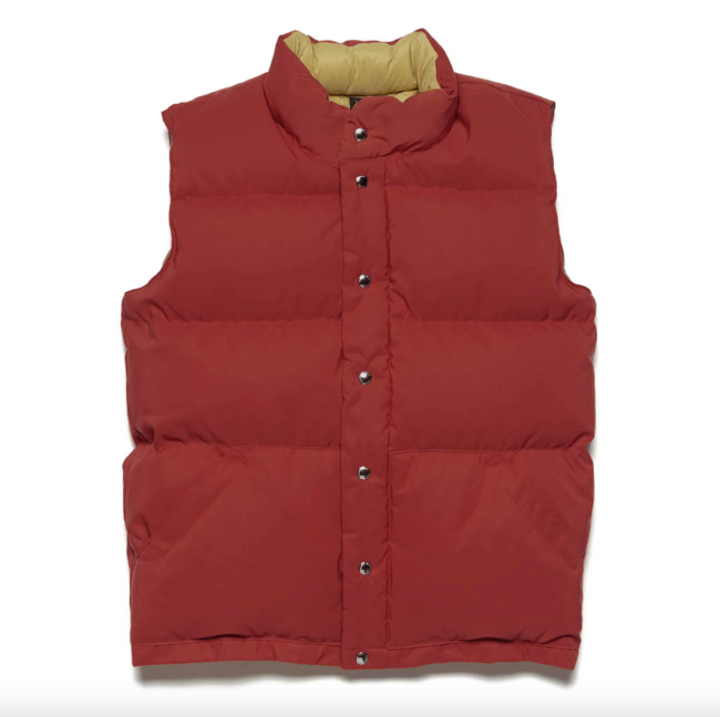 Get the Crescent Down Works Italian Down Vest at Huckberry