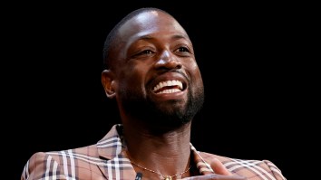 Dwyane Wade Tarnishes Legacy By Trying (And Failing) To Chug A Beer At A Marquette Basketball Game