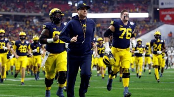 Jim Harbaugh Fails Miserably At Assuaging Fears From Michigan Fans That He’s Leaving For NFL