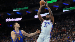 NBA Twitter  Loses Its Mind Over Joel Embiid’s Unreal Performance In Comeback Win Over Nikola Jokic And Nuggets