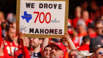 Chiefs Fans Take Over Raiders Stadium Hours After Mark Davis Said He Was ‘Embarrassed’ By Fan Turnout In Las Vegas