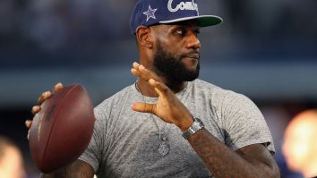 LeBron James Ripped To Shreds For Cheering On Deshaun Watson During Sunday’s Browns-Commanders Game