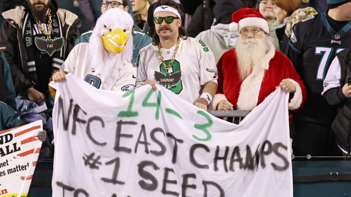 Eagles fans join tailgate line before sunrise for home opener in