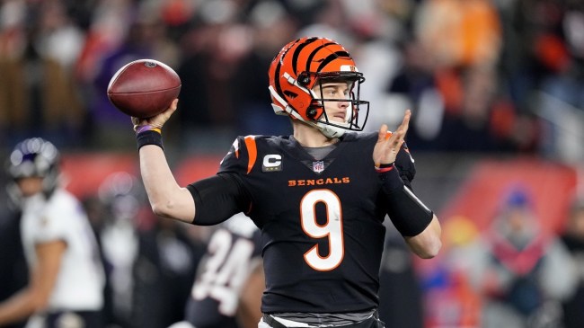 Joe Burrow Broke A Pathetic Bengals Record In Last Night's Playoff Win