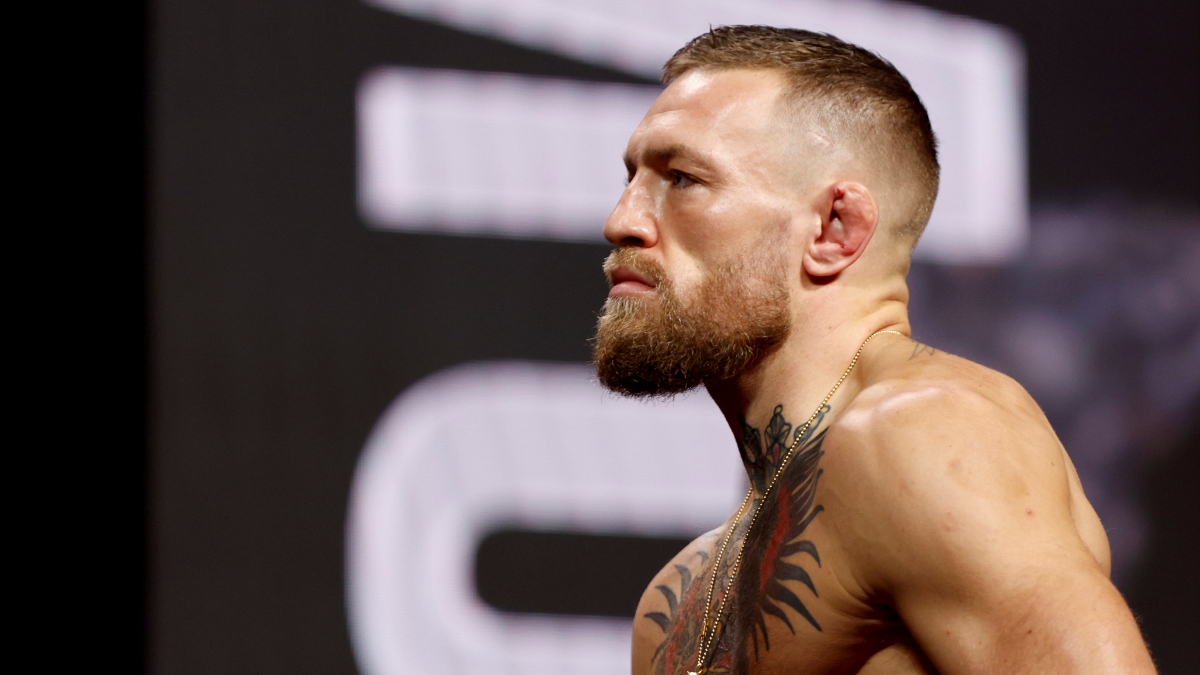 Conor McGregor explains why he looked so weird throwing a football