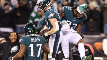 IG Model/Eagles Superfan Sammy Draper Shares Revealing Photo To Celebrate NFC Championship Win