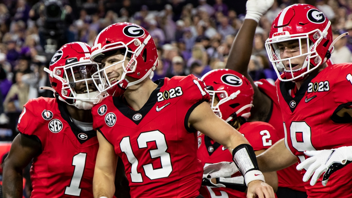 Georgia Bulldogs Snack Helmet