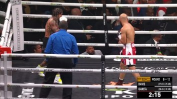 Rapper Meek Mill Tried To Fight Pro Boxer Gary Russell Jr. In Bizarre Ringside Scuffle At Gervonta Davis-Hector Luis Garcia Fight