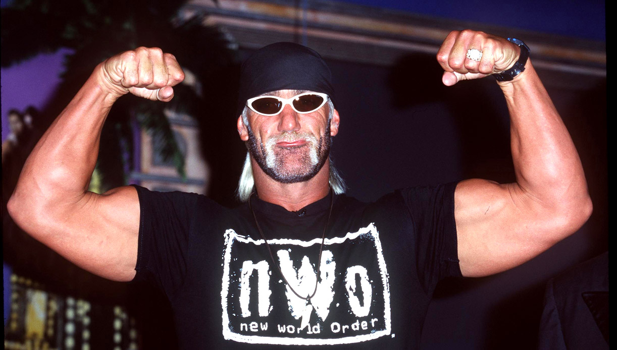 WWF Yellow Hulk Hogan Pose T-Shirt – Hogan's Beach Shop