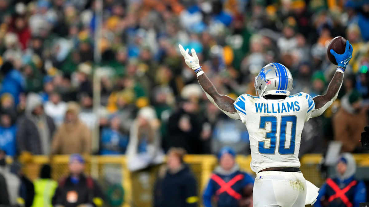 Lions' Jamaal Williams Goes Viral With SNF Introduction