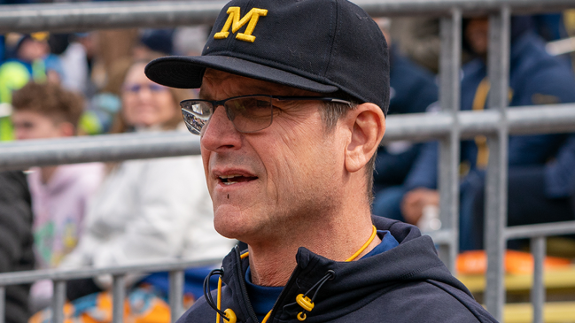 Michigan Wolverines head football coach Jim Harbaugh