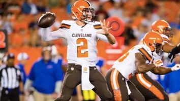 Viral Photo Reminds NFL Fans Of The Elite Offensive Minds Johnny Manziel Played For On The Browns