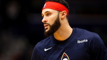 Larry Nance Jr. Was Not Happy With Kevin Love Slapping His Butt During Cavs-Pelicans