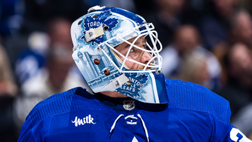 NHL Reportedly Targeting Maple Leafs Goalie Over Controversial Net Shenanigans