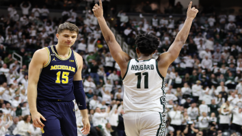 Michigan State Fans Trolled Michigan With TCU Gear At Recent Basketball Matchup