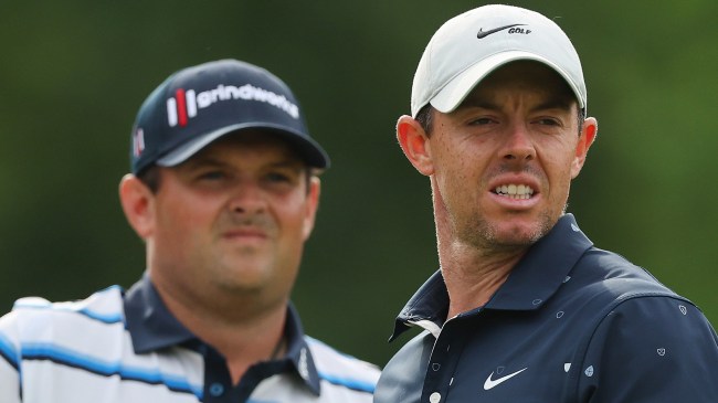 Patrick Reed and Rory McIlroy
