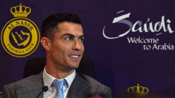 Ronaldo’s Introductory Press Conference In Saudi Arabia Was Very Sad