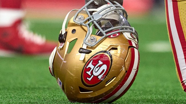 San Francisco 49ers helmet