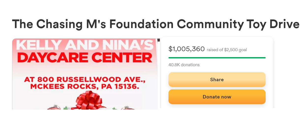 Fans Donate Over 1 Million To Damar Hamlin's Toy Drive Charity After