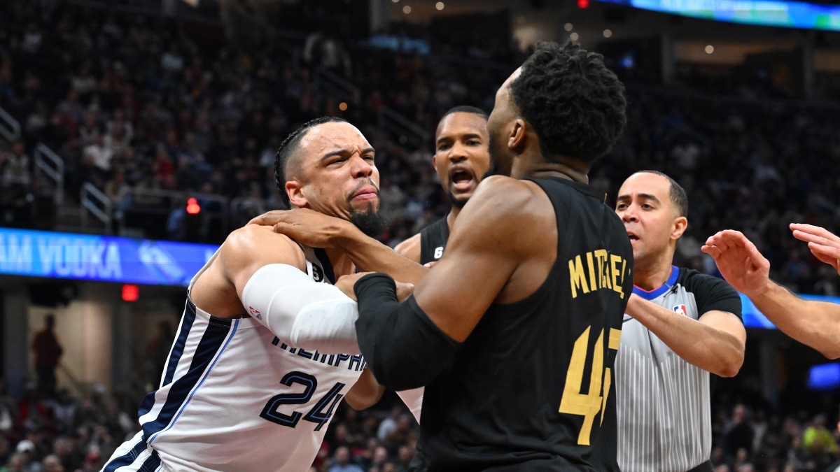 Dillon Brooks And Donovan Mitchell Had One Of Best Fights Of Season